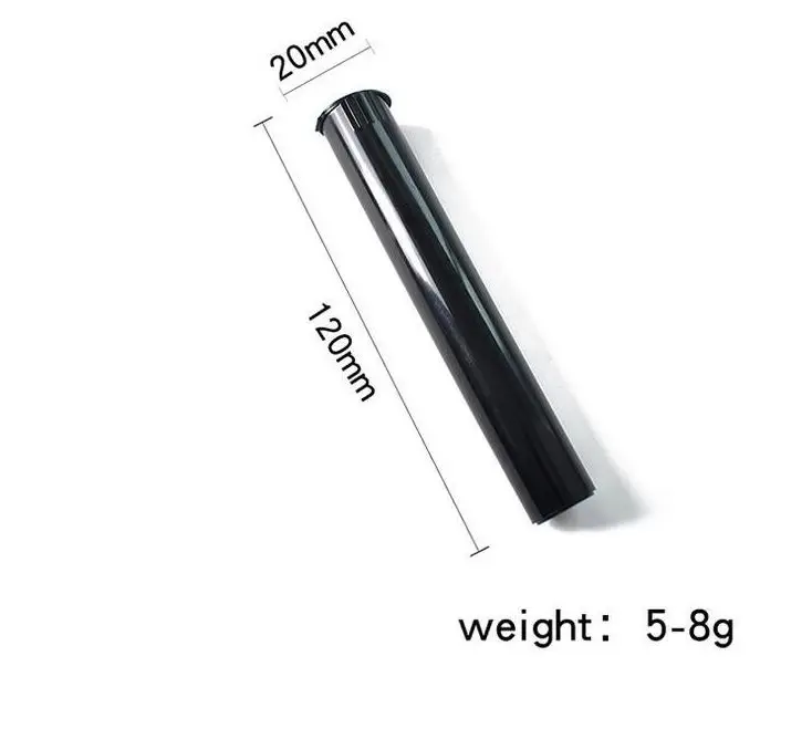 84 116mm CR Premium Plastic Packaging Pop Top Tubes Bulk Child Resistant Travel Holder Vial Sample Containers Pop Top Bottles