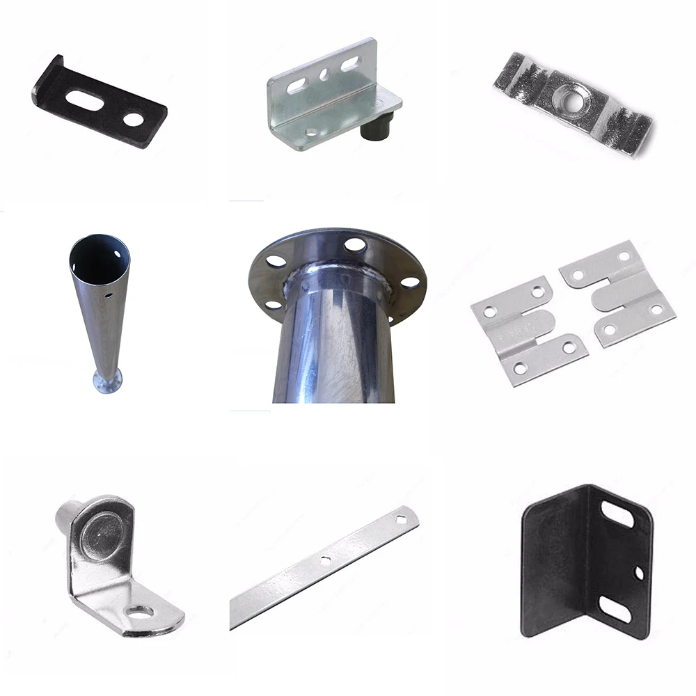 Customized wholesale cut metal sheets Galvanized steel metal fabrication service steel welded parts sheet metal accessories