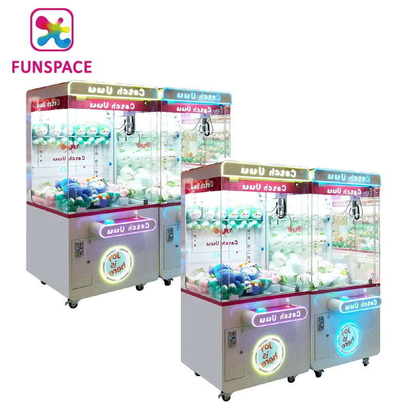 Factory price direct selling coin operated claw machine crane arcade doll machine