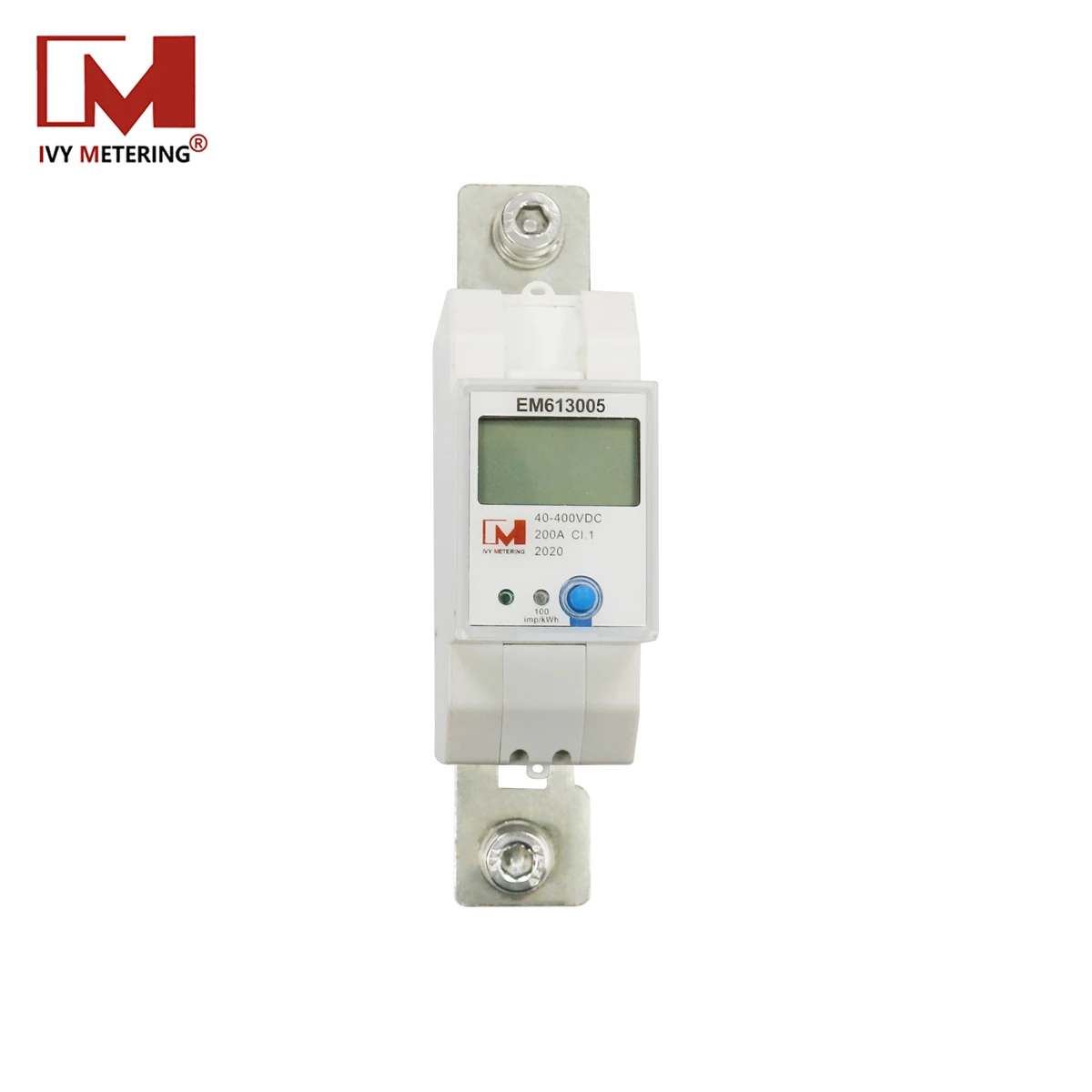 Low Voltage 8-48V Shunt RS485 DC Din Rail Energy Monitor Smart Meter for Battery Energy Storage