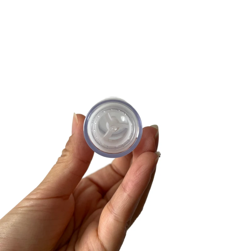 15g transparent eco deodorant stick containers for cosmetic makeup lip balm bottom filling