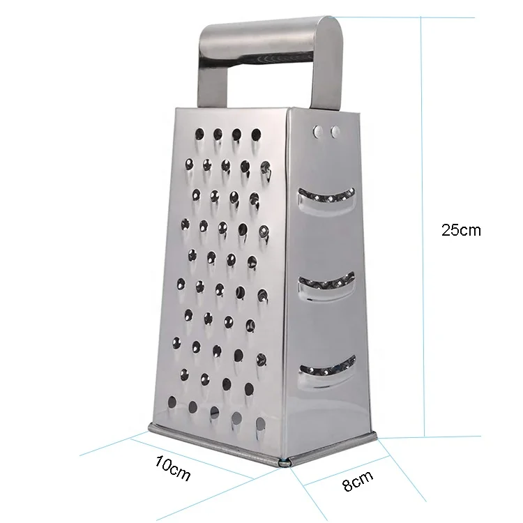 Stainless Steel 4 sided Fruit and Vegetable Grater Cutter For Home Kitchen