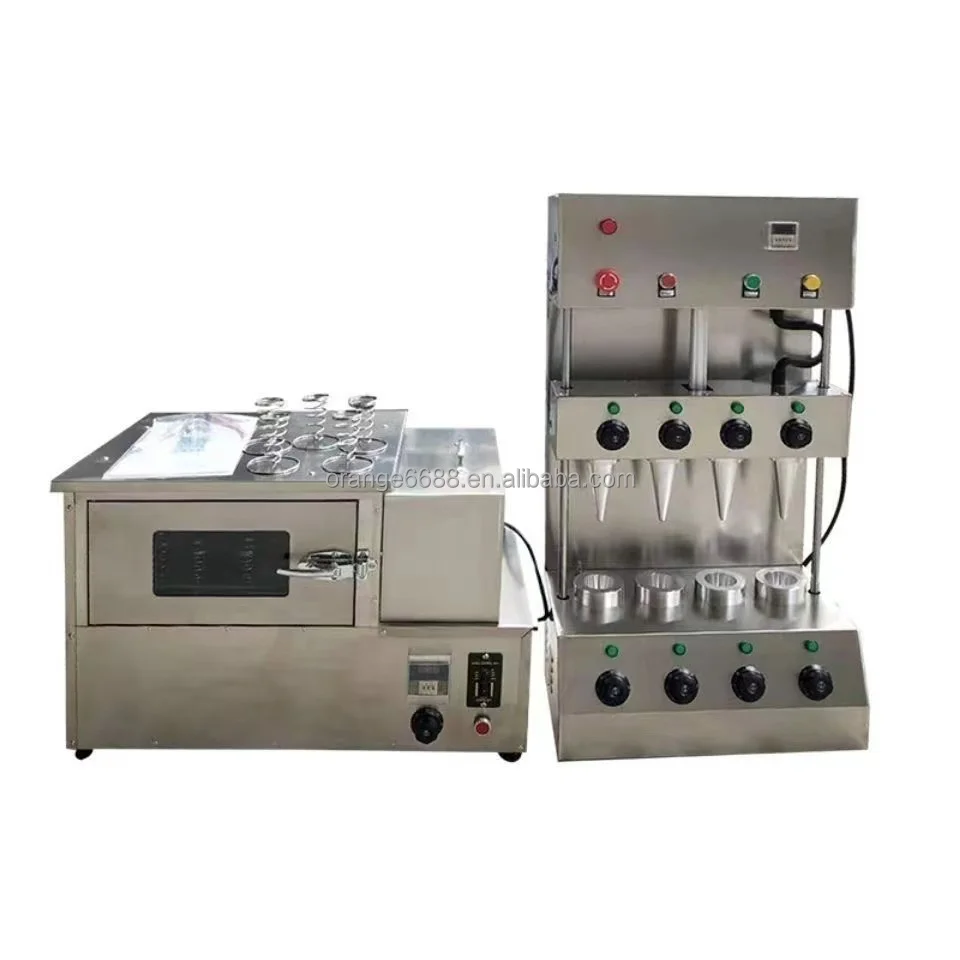 Electric Pizza Cone Oven Maker Warmer Showcase Pizza Cone Packaging Pizza Cone Machine