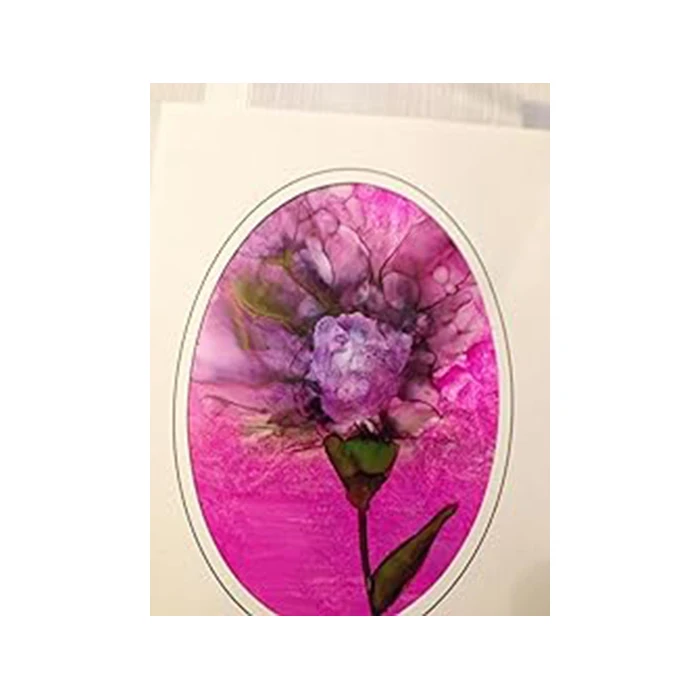 White watercolor Alcohol Ink Paper Roll Heavy White Art Paper for Synthetic Paper 200gsm Cardstock