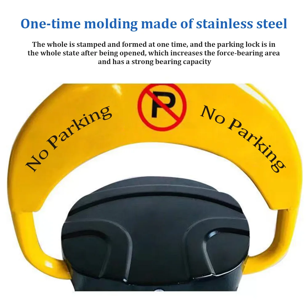 Remote control 30 meters Full protection protect tires car parking lock Automatic Remote Control Smart Parking Lock