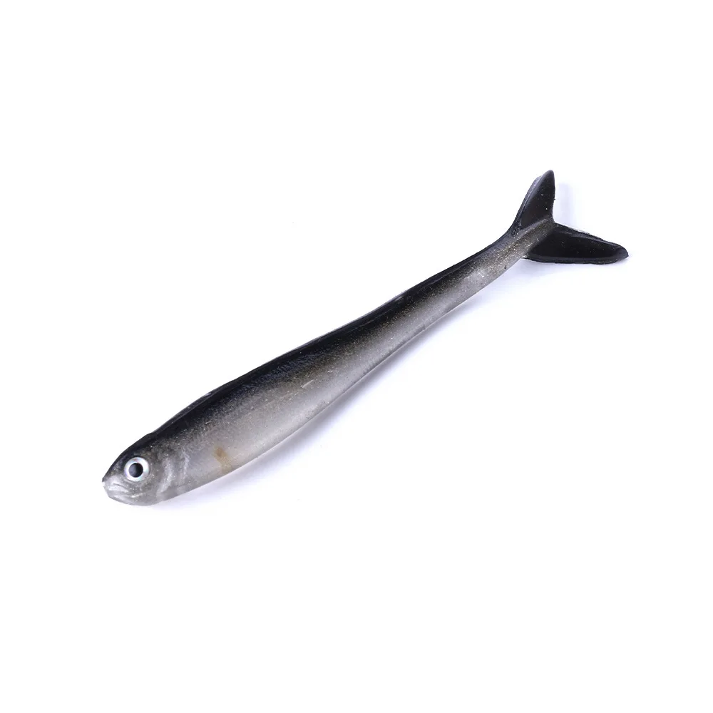 Horizon 3in 0.07oz Shad Fishing Lure Soft Baits Bulk Iscas Artificiais Pesca Soft Plastic Lure for Carp Bass Pike