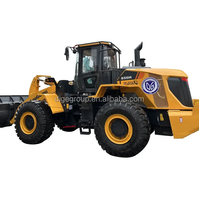 Used Liu Gong 6ton wheel loader 856h Chinese brands excavator sold off the shelf at low prices in stock