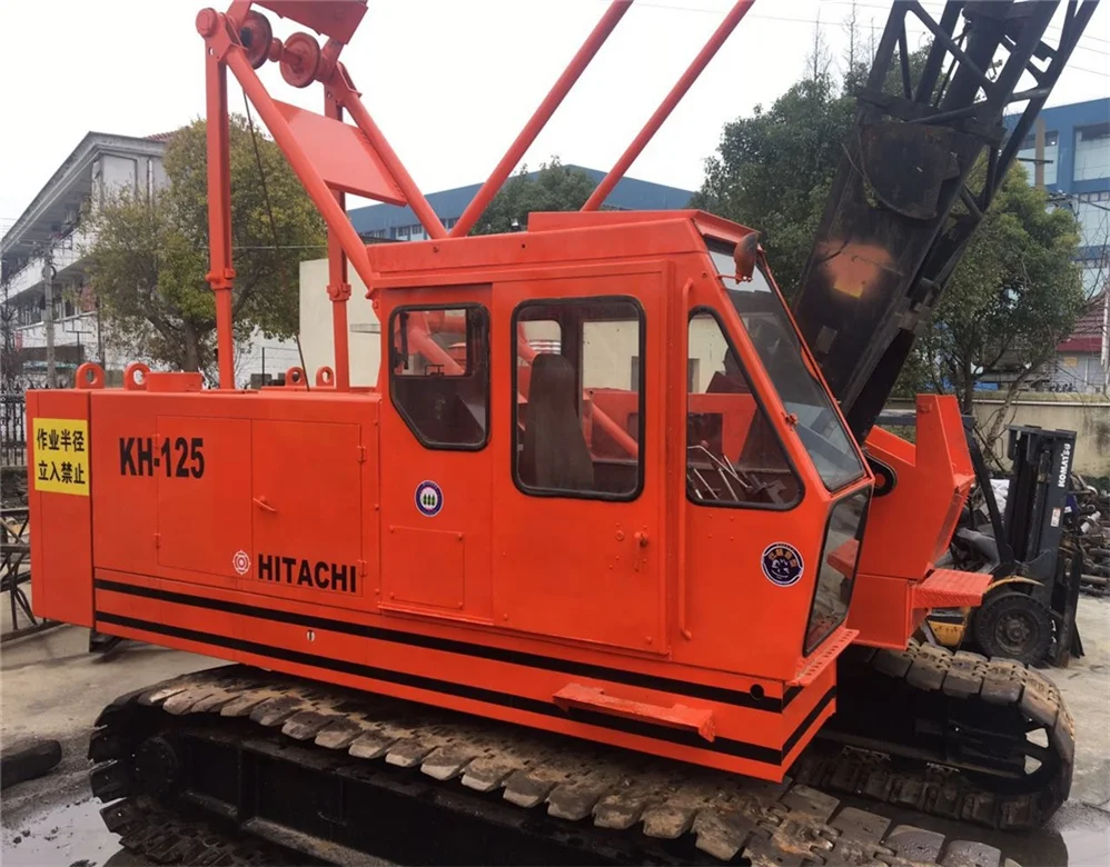 Construction Machinery KH125 35ton Hitachi Used Mini Crawler Crane
