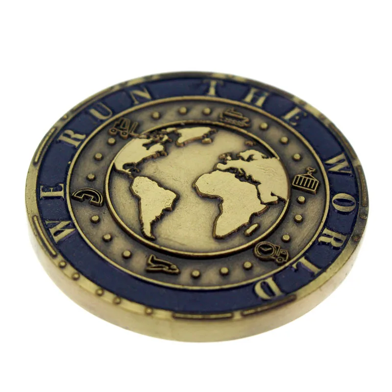 Custom Souvenir soft enamel metal Commemorative Coin Metal challenge coins gold nickel coins