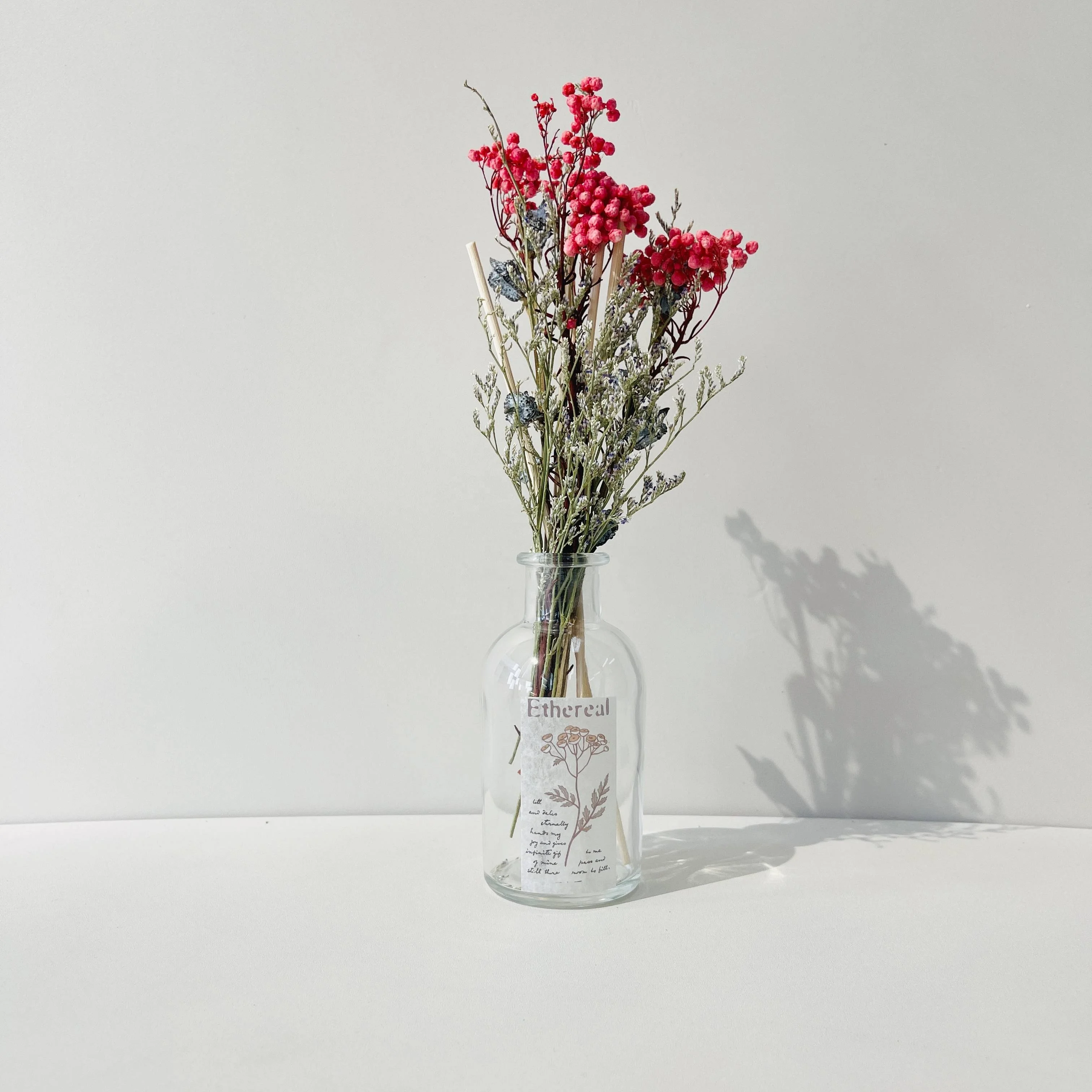 Different matches, DIY your special design dried natural flowers for Reed Diffuser