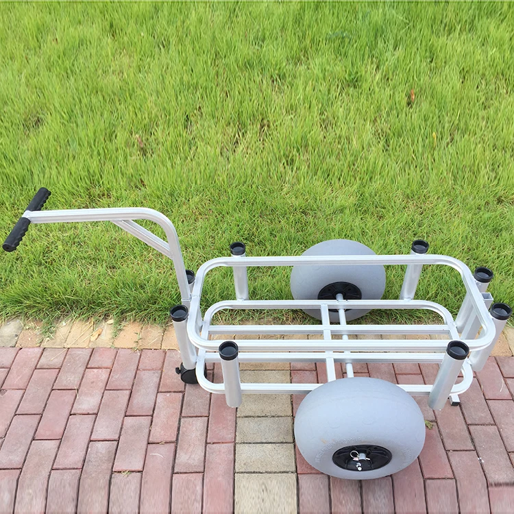 High quality different types of large inner frame aluminum fishing cart