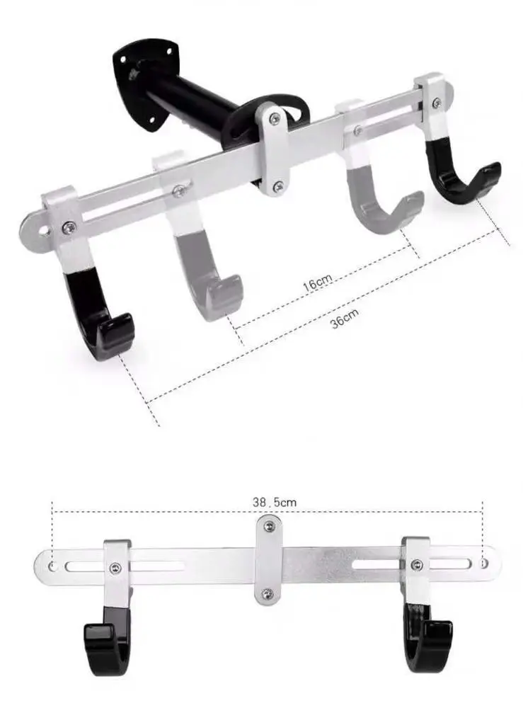 Настенный стеллаж для велосипеда из алюминиевого сплава, стальной стеллаж для парковки велосипеда, настенный крючок для домашнего использования