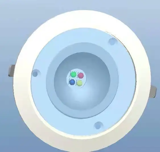 50mm Cut Out IP67 Flush Mount Interior 12V LED Boat Caravan RV Ceiling Light