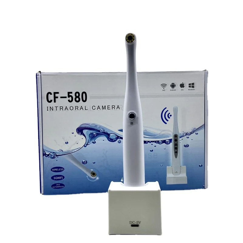 Горячая распродажа интраоральная камера с USB CF580 5 г улучшенный противотуманный объектив IPX5 водонепроницаемый стоматологический детектор одобренным CE IOS