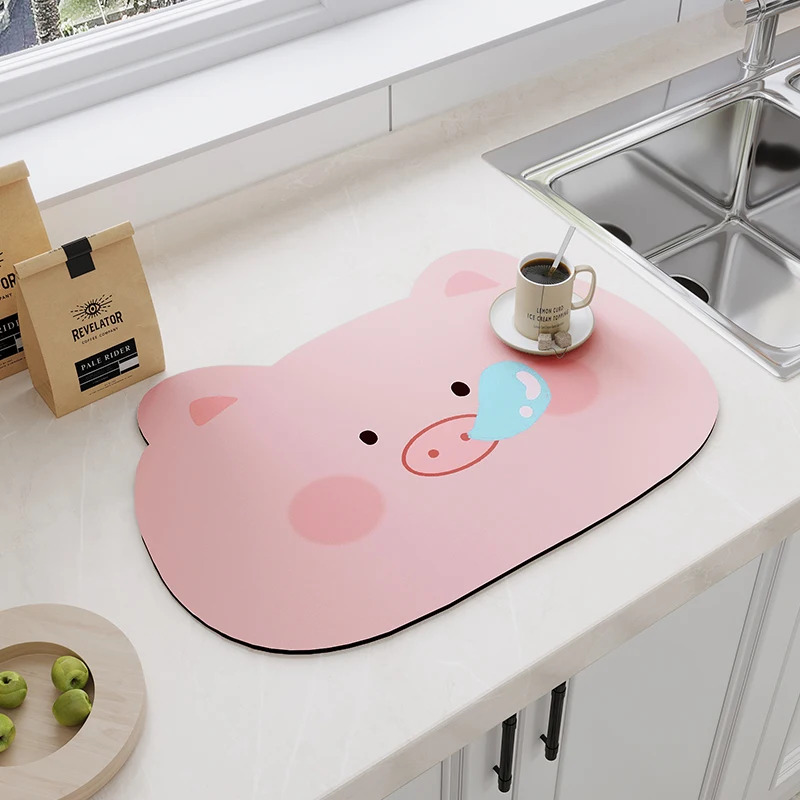 factory Wholesale Custom Printed animal cute water Absorbent Paper Drink Cup Cardboard glass Coasters