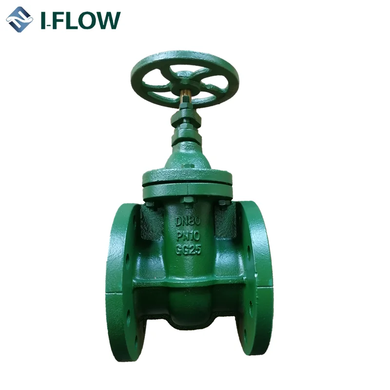 os&y solid wedge disc inside screw clip cast iron gate valve