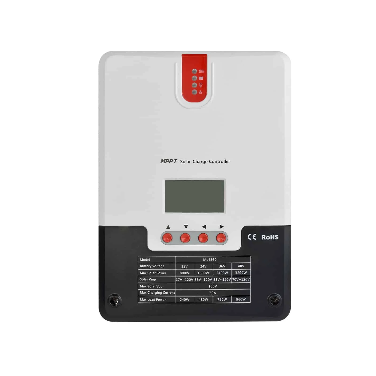 Sunflx Solar regulator Mppt solar panel controller charger 12V 24V 48V 20A 30A 40A 50A 60 Amp mppt Solar Charge Controller