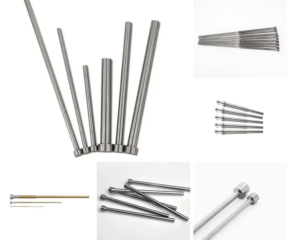 standard skd51 shaped ejector t Roll Pin Punch And Die Manufacturing forming straight ejector sleeve pin