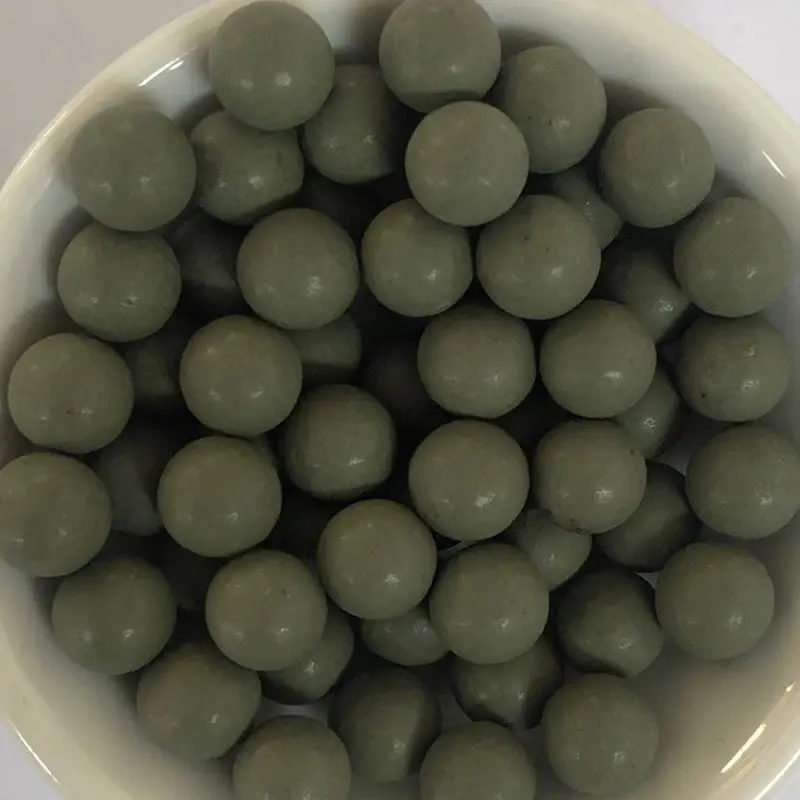 High density wear resisting alumina media ceramic material for metal parts polishing