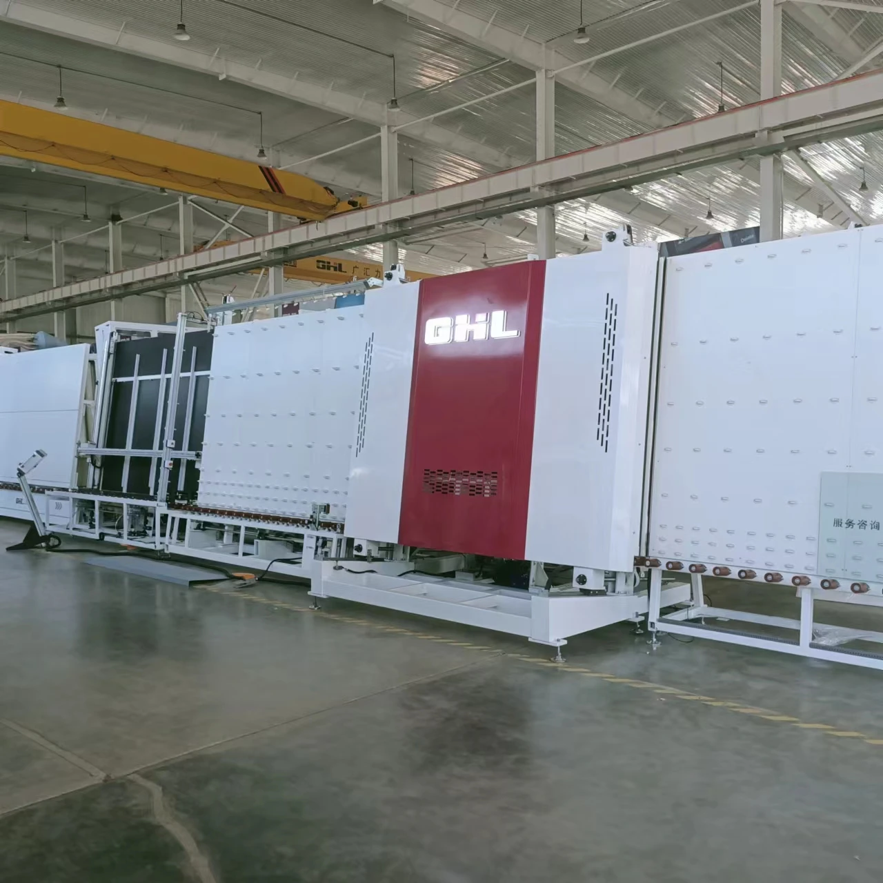 Window Glass Making Machine Full-automatic Vertical Insulating Glass Flat-pressing Production Line