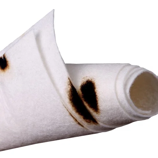 High quality 2.2D viscose fire retardant  non woven felt for sofa mattress interlining fabriic