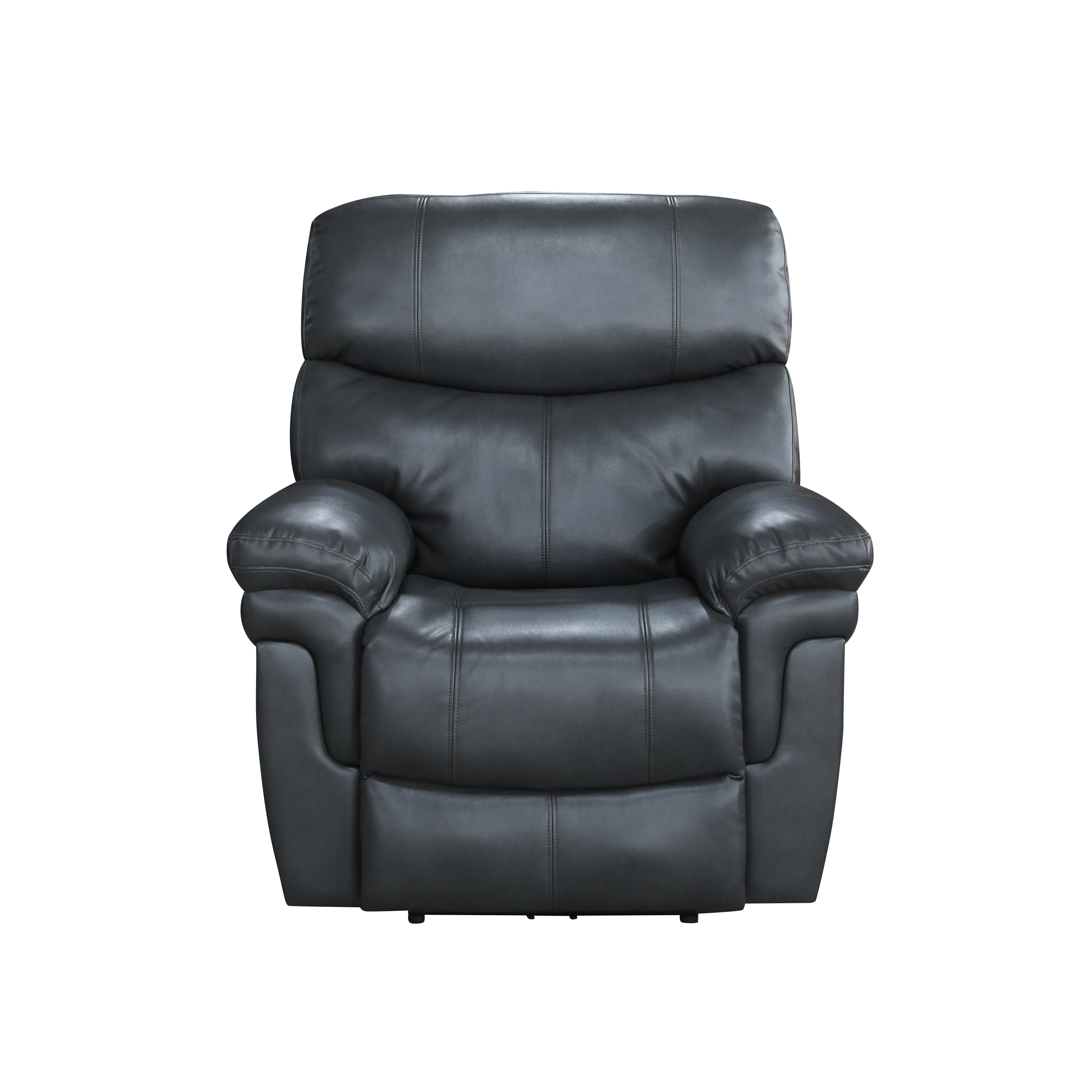 MEIMIN Manual Recliner Sofa Chair Reclinable With Massage And Heat Function For Living Room Air Leather Reclining sofa