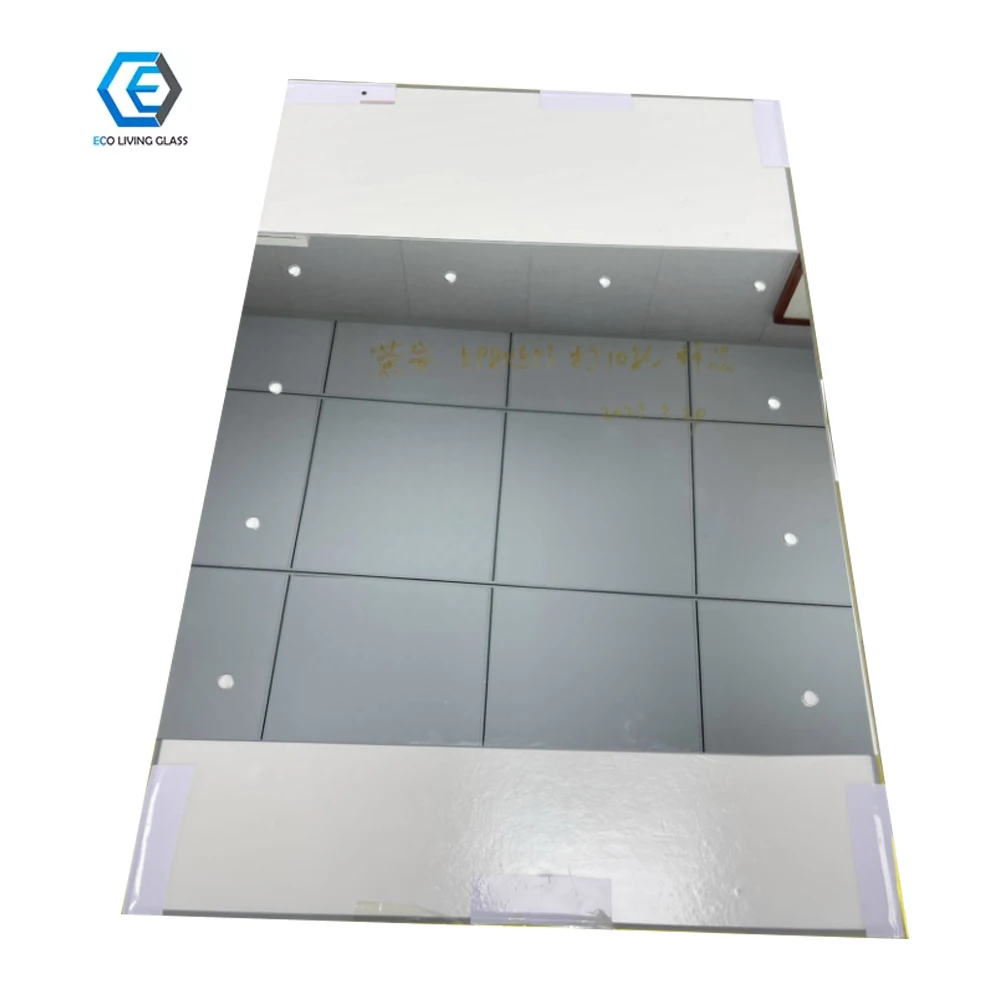 Factory Price Customized Bathroom Wall Hang Vanity Mirror with Cutting and Punching Services