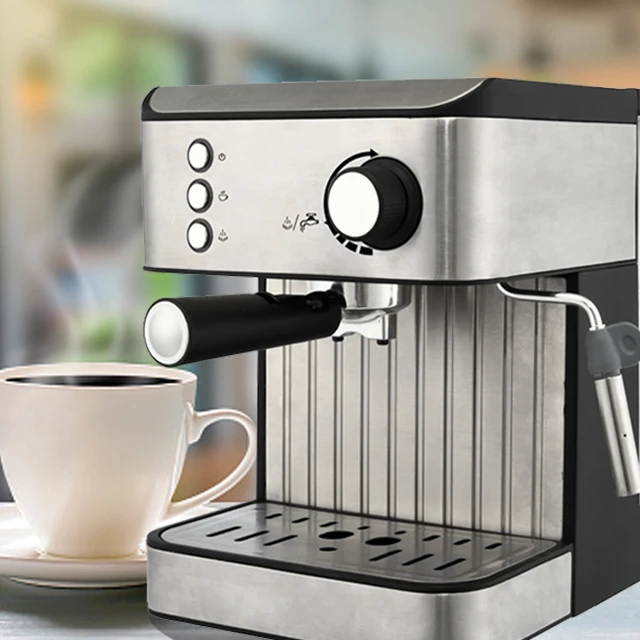 2024 New 110v/220v  Professional China Automatic Commercial Coffee Maker Espresso Coffee Machine For Sale
