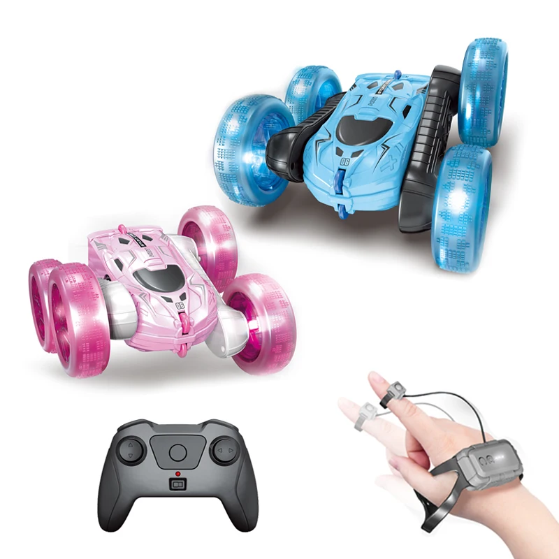 5CH 2.4G Double side remote control auto gesture sensing special rc stunt car toy for adults