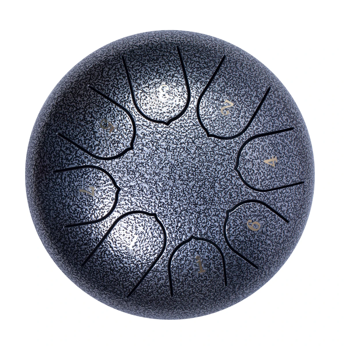 
Steel Tongue Drum Tank Drum Standard 8 Key 8 Notes 6 Inch Percussion Instrument with Drum Mallets and Carry Bag 