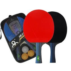 Professional Table Tennis Racket Set Ping Pong Bat
