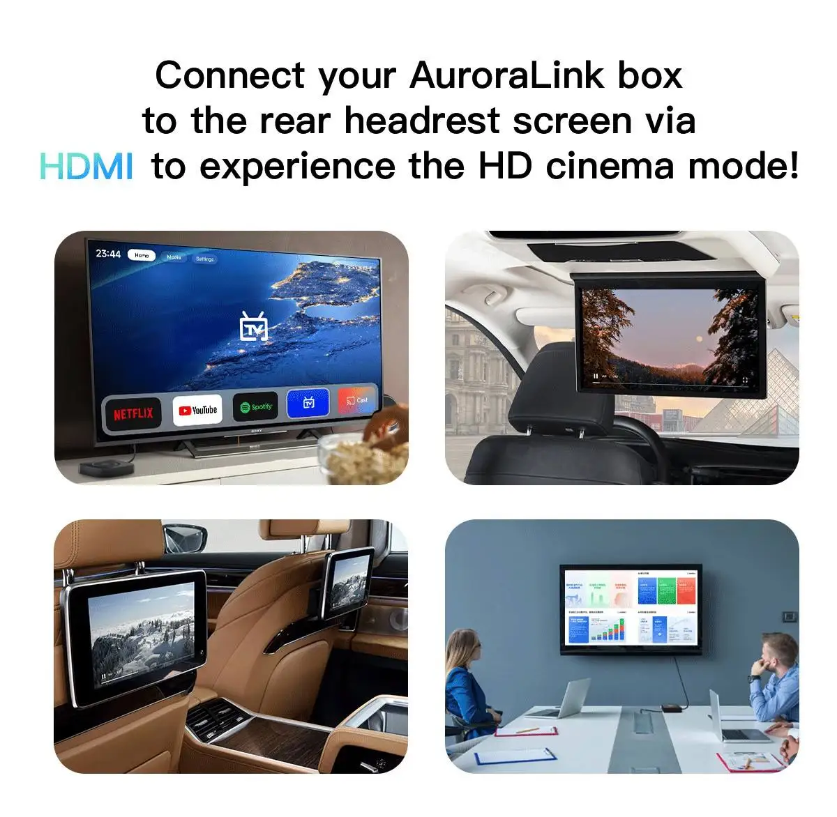 2024 Hot Sale Ai Box Smart TV Box Wireless CarPlay Android Auto Android 11 4 cores 8G+128G IPTV