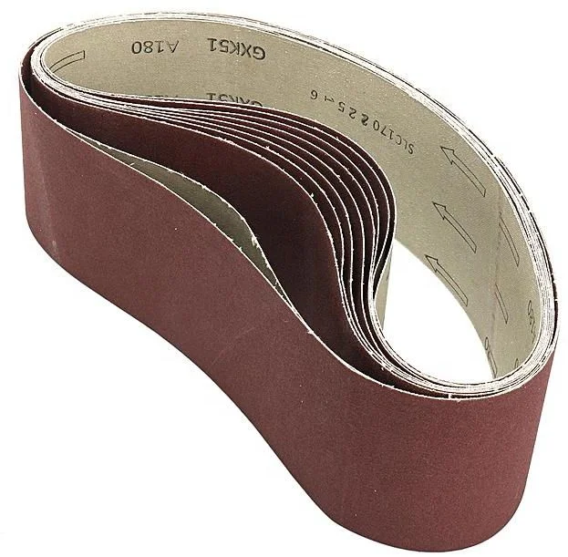 Абразивные инструменты, водонепроницаемый шлифовальный ремень из оксида алюминия gxk51