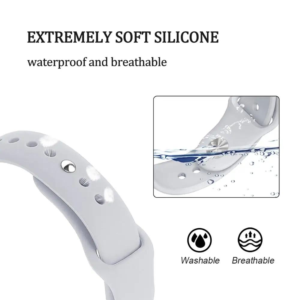 
Silicone Adjustable Wrist Strap Wristband Custom Logo For Samsung Galaxy Gear S3 Active 1/2 Frontier Watch 20mm 46mm 42mm S3 S2 