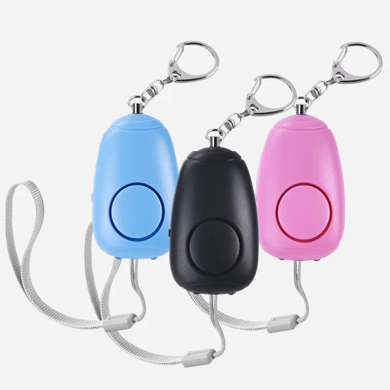 Personal Alarm Keychain Personal Alarms Women LED Carabiner Safety Self Defense