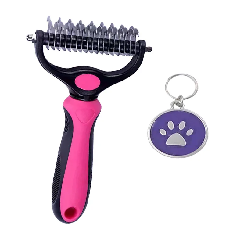 Factory Wholesale The Latest Customizable Stainless Steel Hair Removal Brush Dog