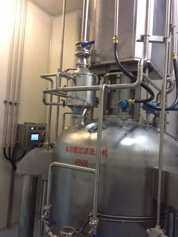 CE Approved Stainless Steel Agitated Nutsche Filter Manufacturer For Chemical Industry