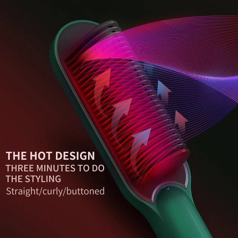 New custom charging ultrasonic infrared permanent hair straightening treatments