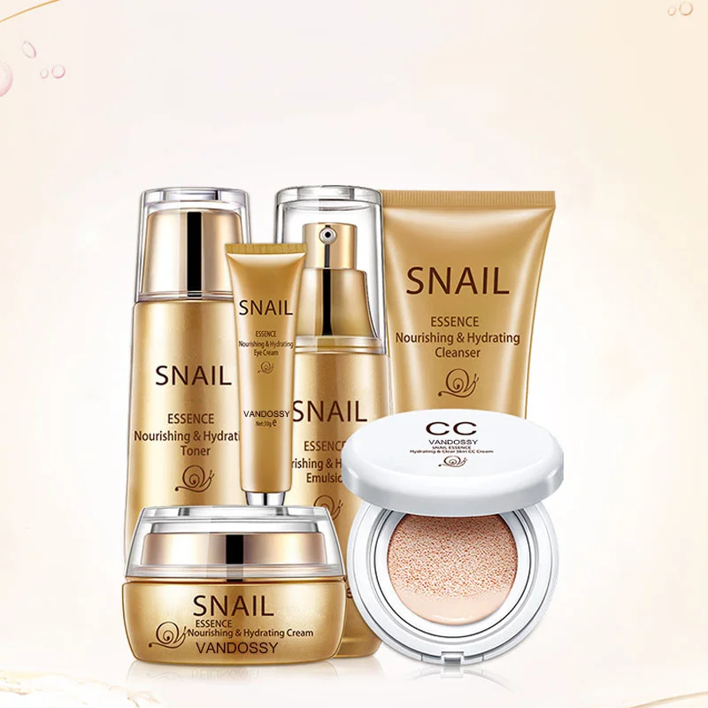 Ordinary Private Label Facial Kit Skin Care Set Snail Skin Care Kit Wholesale