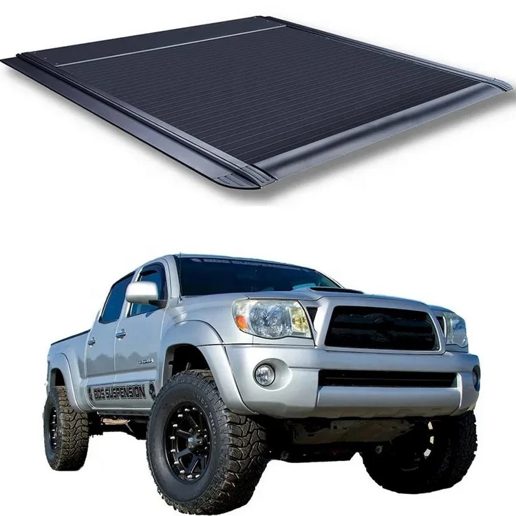 Custom Car Parts Auto Accessories Pickup Tonneau Covers Truck Bed Cover For TOYOTA Tacoma 6.5FT Long bed