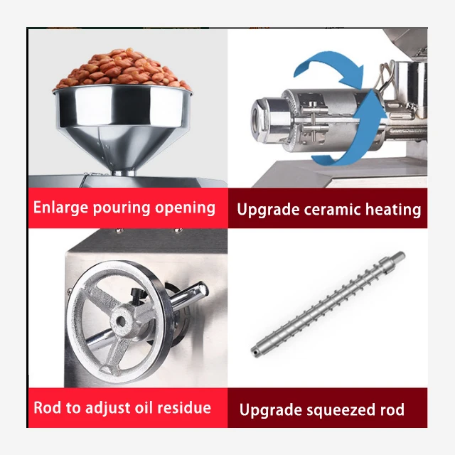 ML-15ZY palm fruit oil press machine line sunflower oil processing machine