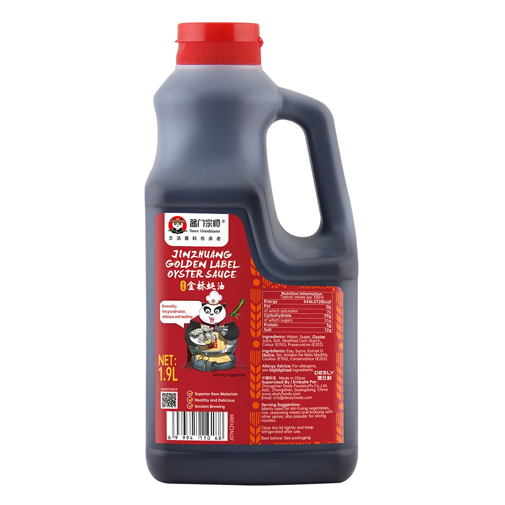 6kg Hoisin Sauce Wholesale for Restaurants Flavor Cuisine Food with Factory Price Premium Fresh Sea Oyster Sauce