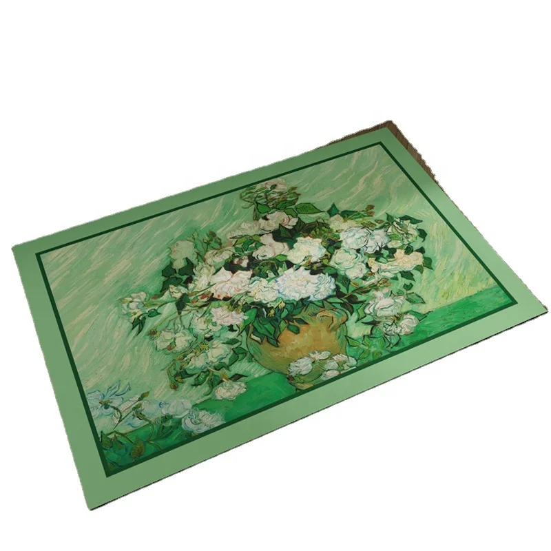 high quality non slip 3d bathroom kitchen waterproof floor pvc bath mat