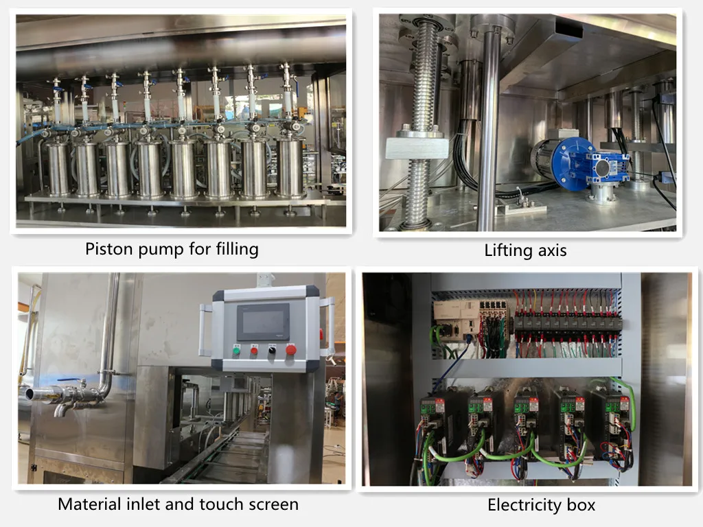 Wholesale Price Sale 500 Ml To 5000 Ml Lubricant Oil Bottling Machine Truck / Car Engine Motor Oil Filling Machine