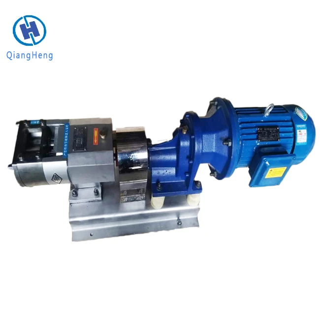 Sanitary high viscosity food lobe pump cam type concentrated pulp pump