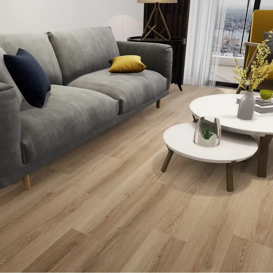 Stone Plastic Composite 4mm 5mm 6mm Pvc Click Lock Spc Flooring Vinyl Plank SPC Flooring With IXPE