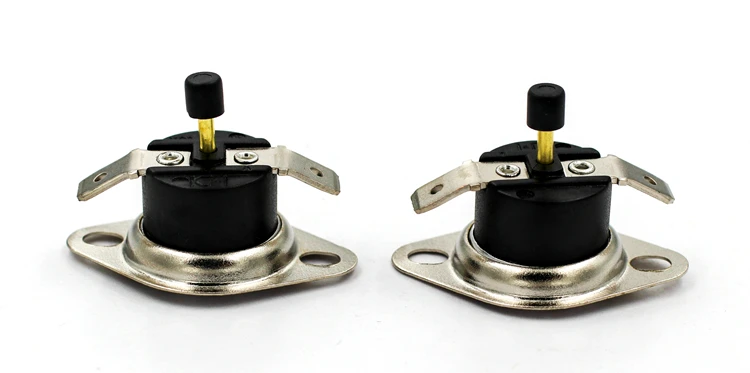 KEHUA Type Bimetal Termostato NC Thermal Limit Switch KSD301 Manual Thermostat Reset 16AMP