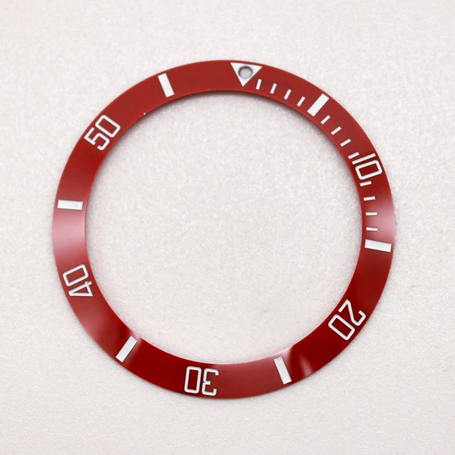 Factory Offer Watch Arc Surface Aluminum Bezel 37.5*30.8*0.6mm