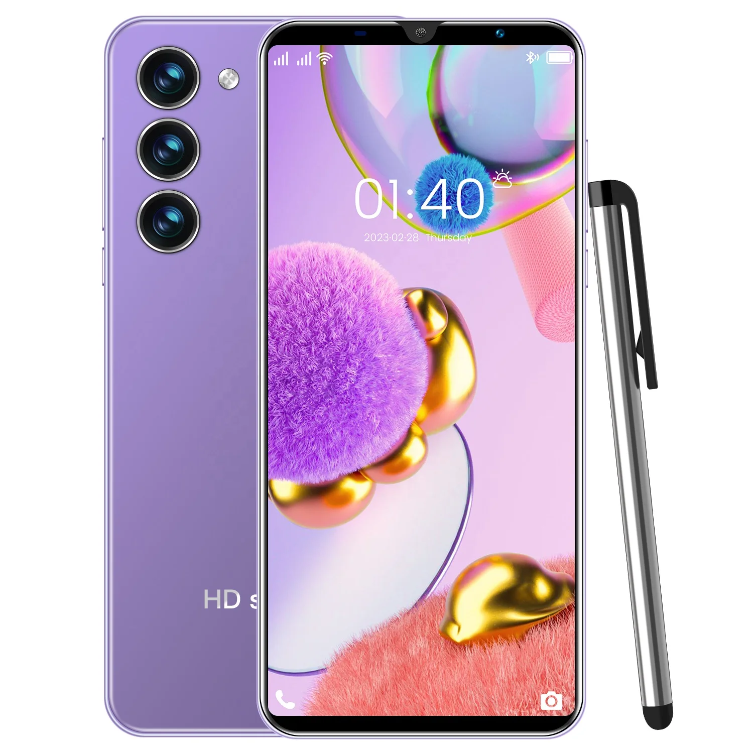 Newest S23+ Mobile Phone 16GB+512GB Face ID Fingerprint Unlocked S23+ Smartphone 32MP+64MP Android Smart Phone