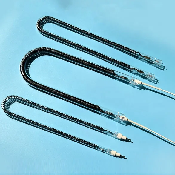 110V 120V 220V 230V 380V 1KW 2KW 3KW Electric Halogen  Carbon Fiber Hot Rod Infrared Quartz Heater